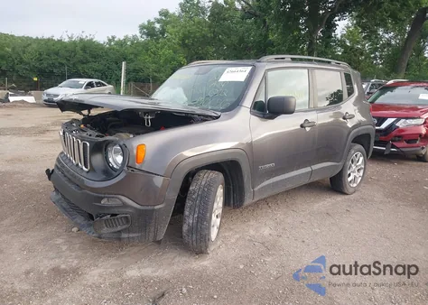 2018 Jeep Renegade Sport 4X4 from USA, damaged, VIN ZACCJBAB0JPJ50656